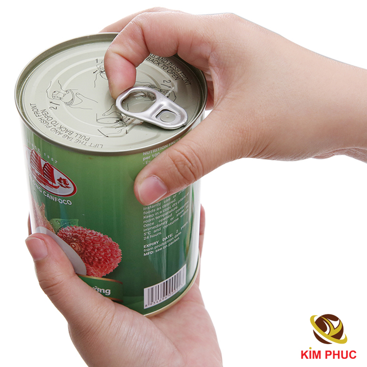 Vải thiều nước đường Hạ Long Canfoco 560g