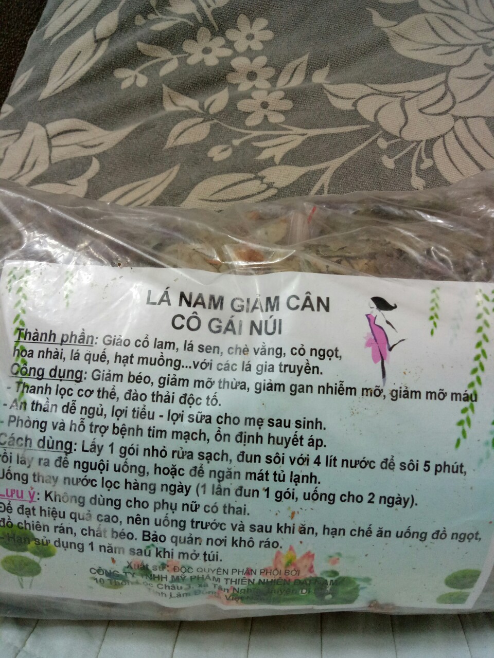 Lá nam giảm cân cô gái núi