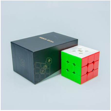 Rubik 3x3x3 YongJun MGC Elite Stickerless/ Đen (Hãng Mod M)