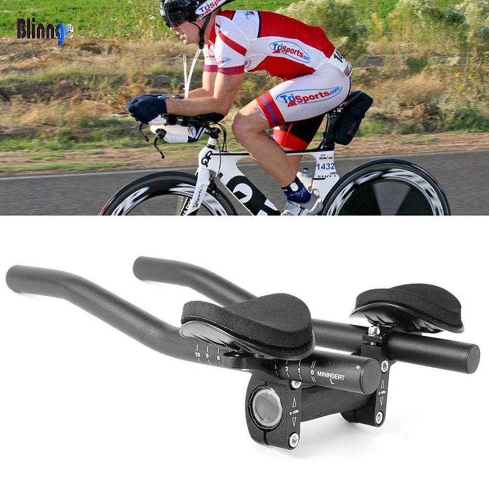 Triathlon Alloy Xe đạp Xe đạp Nghỉ ngơi Tay lái Xe đạp Thư giãn Tay cầm Tay lái