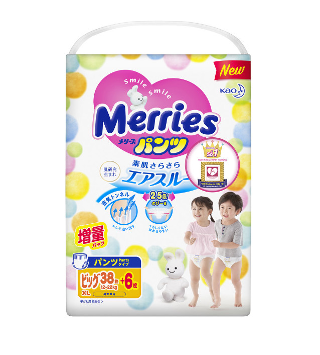 BỈM - TÃ DÁN/QUẦN MERRIES CỘNG