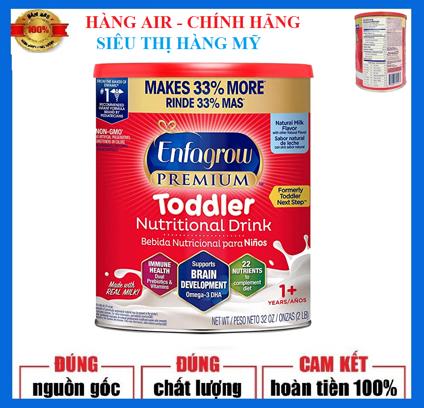 Sữa enfagrow non-gmo premium toddler next step 680g của mỹ