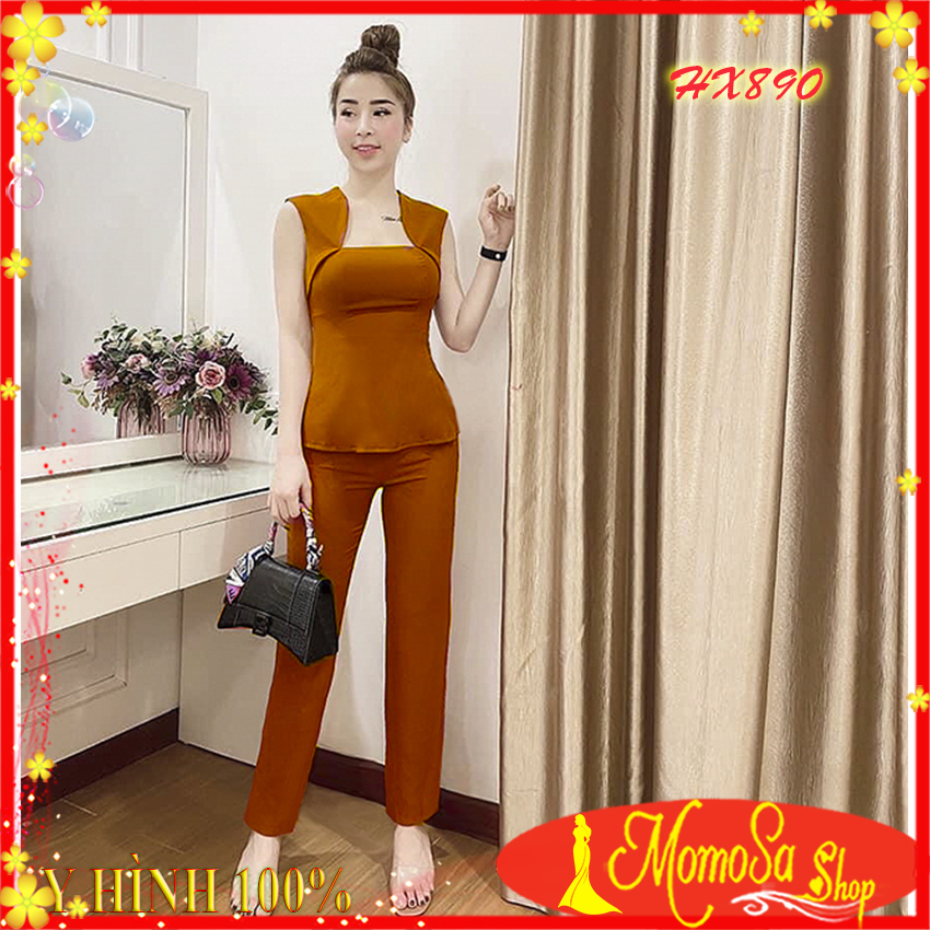 [HCM][MẪU MỚI] Đồ Bộ Thun Nữ Thời Trang Thun Cát Hàn Mềm Mịn - MOMOSA Shop