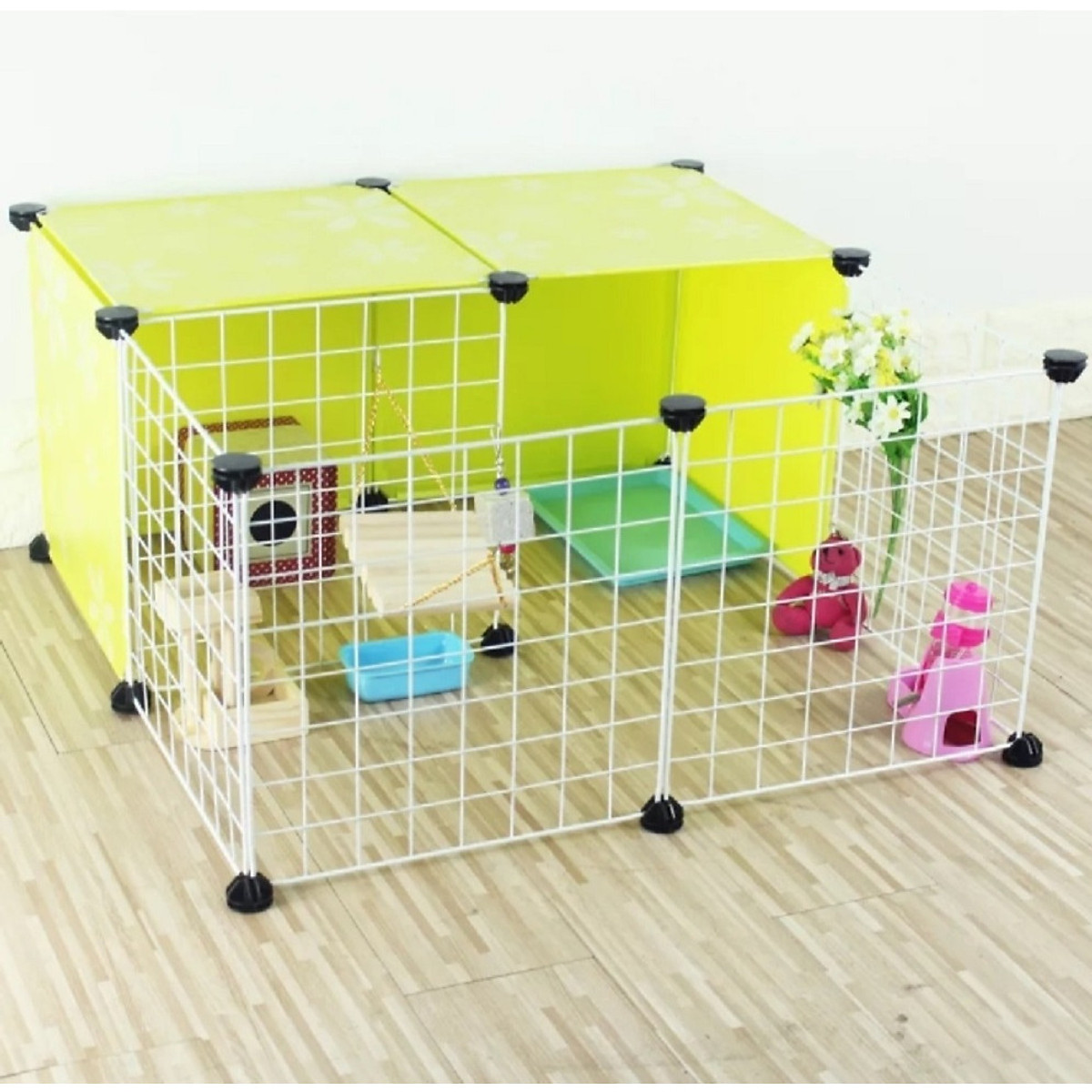 Chuồng quây thú cưng 11 tấm ghép