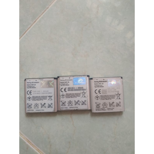 Pin Sony erricsson BSt-38