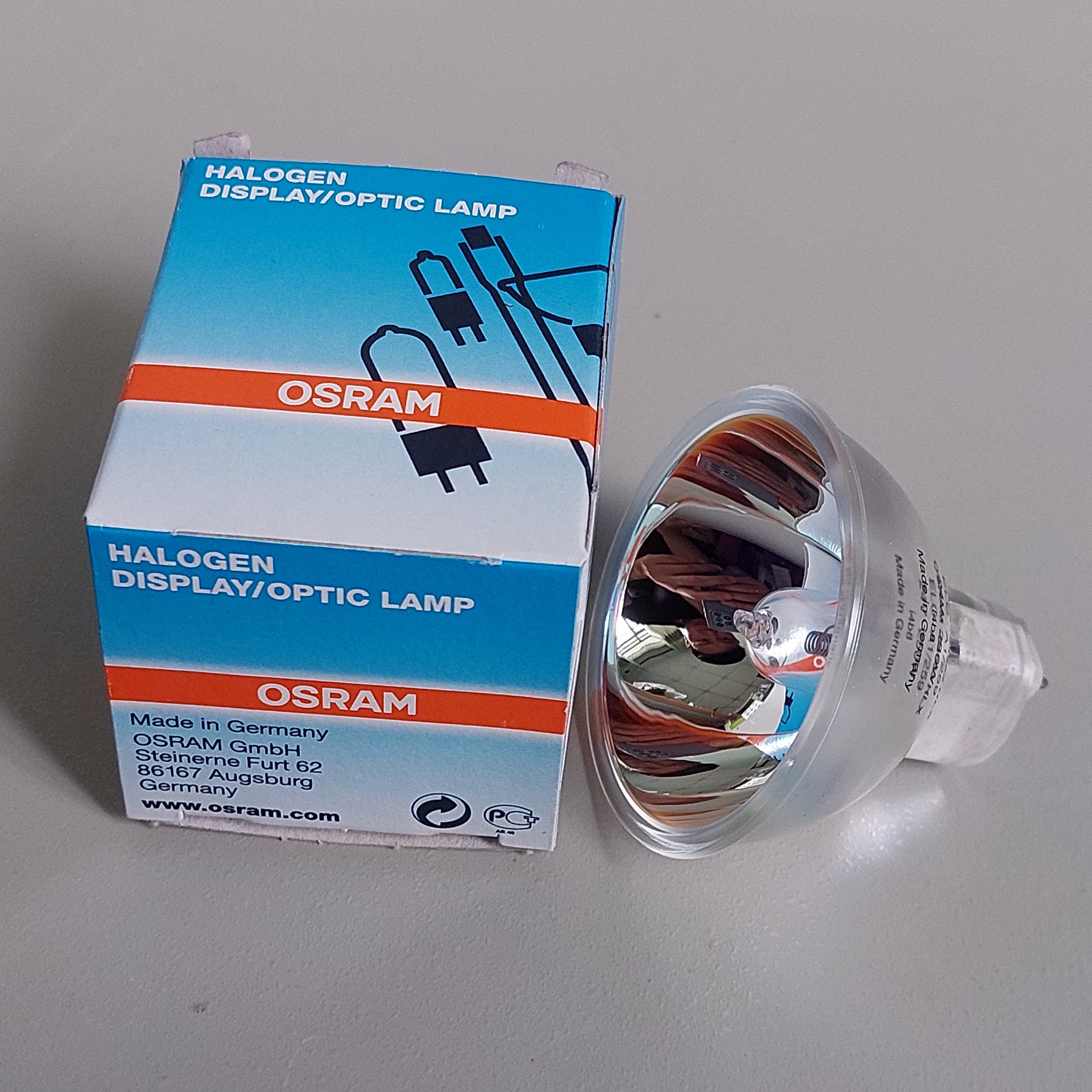 Bóng halogen chén osram hlx 64653 24v 250w gx5.3 germany 50hr