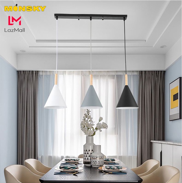 Bộ đèn thả monsky hinn trang trí cao cấp - kèm bóng led chuyên dụng.