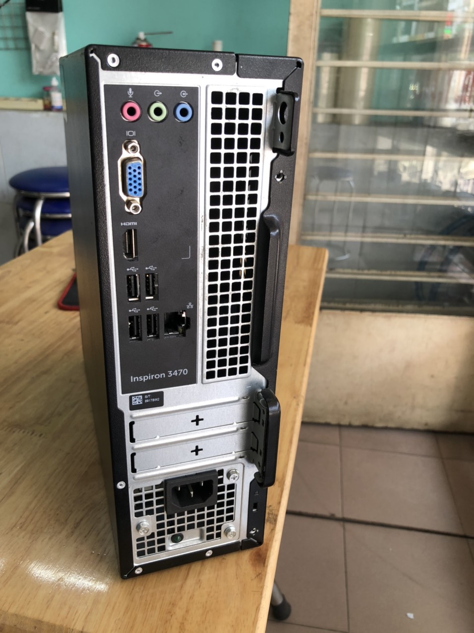 COMBO BAREBONE DELL INSPIRON D13S MINI + SSD 128G + VGA GT730 4G