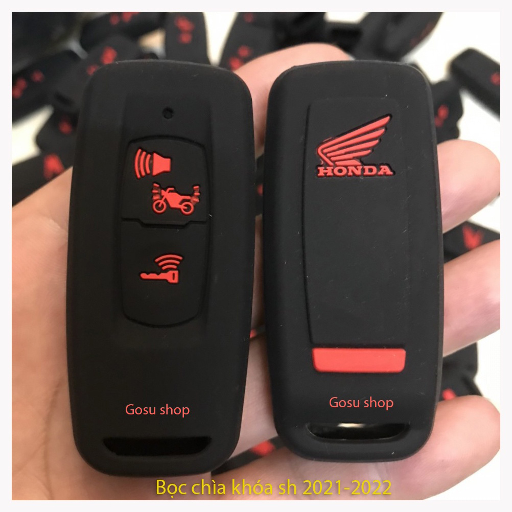 Bọc Smartkey chìa SH, SHMode, Sh350i mẫu mới  2 nút đủ màu silicon bên đẹp