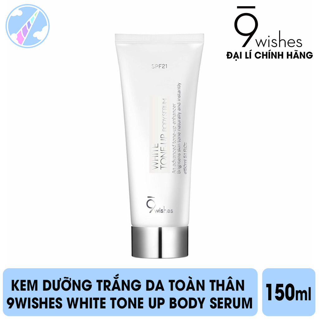 Kem Dưỡng Trắng Da Toàn Thân 9Wishes White Tone Up Body Serum 150ml