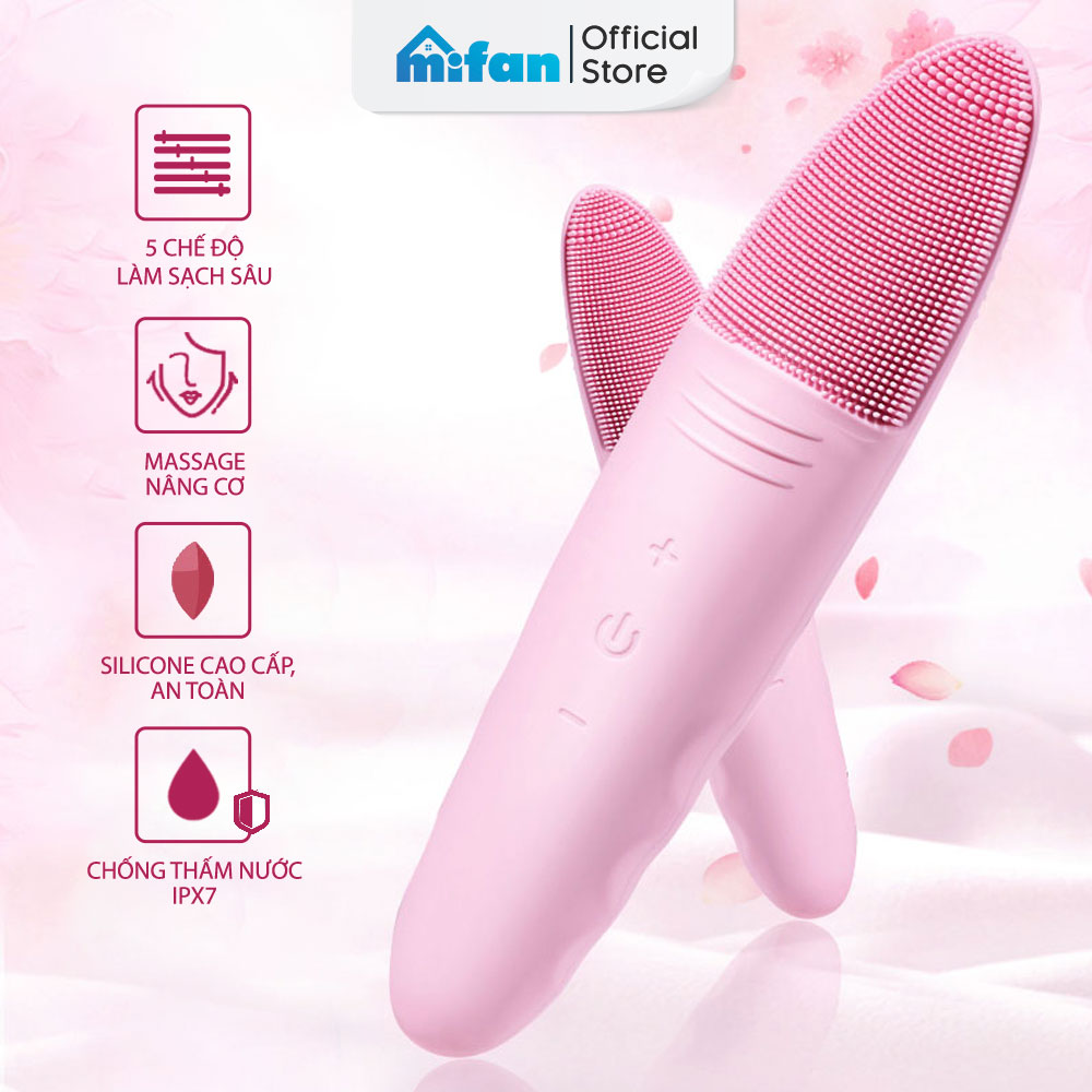 Máy Rửa Mặt Mifan 2021 - 5 Chế độ làm sạch sâu, massage nâng cơ, chống nước IPX7 - HÀNG CHÍNH HÃNG