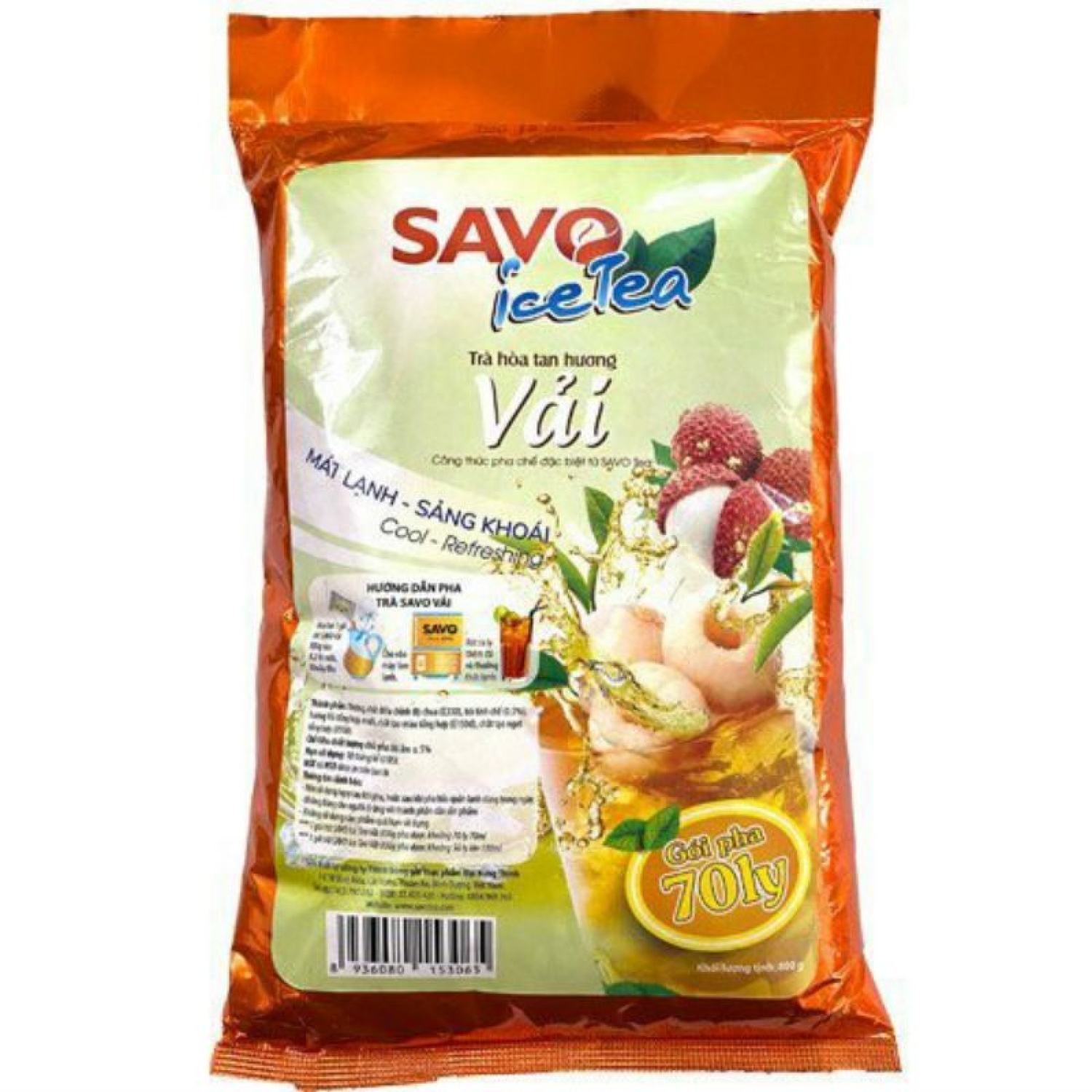 Trà vải hòa tan savo