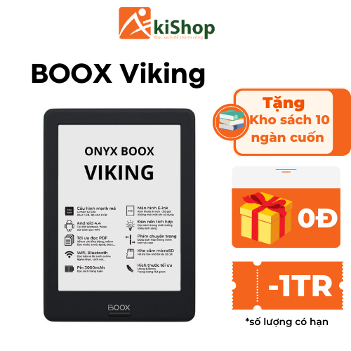 Máy đọc sách Onyx Boox Viking Likenew