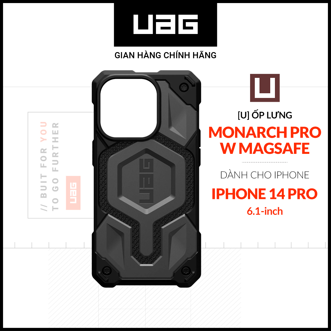 Ốp lưng uag monarch pro magsafe cho iphone 14 pro