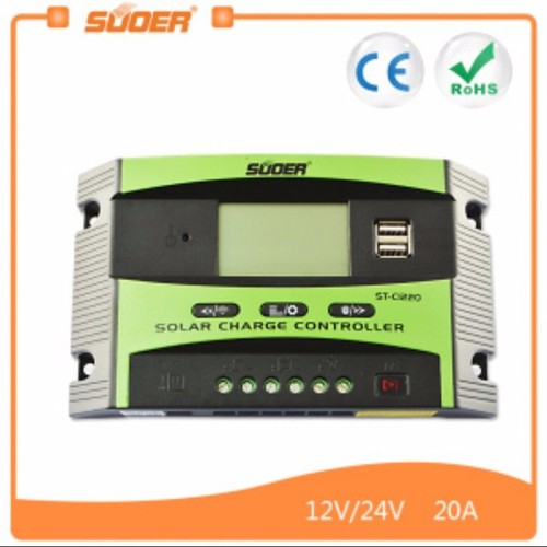 Điều khiển sạc pwm 20a - suoer - st-c1220
