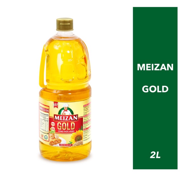 Dầu ăn meizan gold 1l-2l