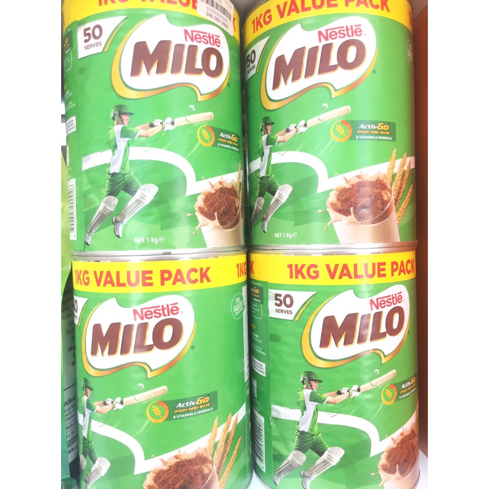 Sữa Milo nội địa Úc 1kg