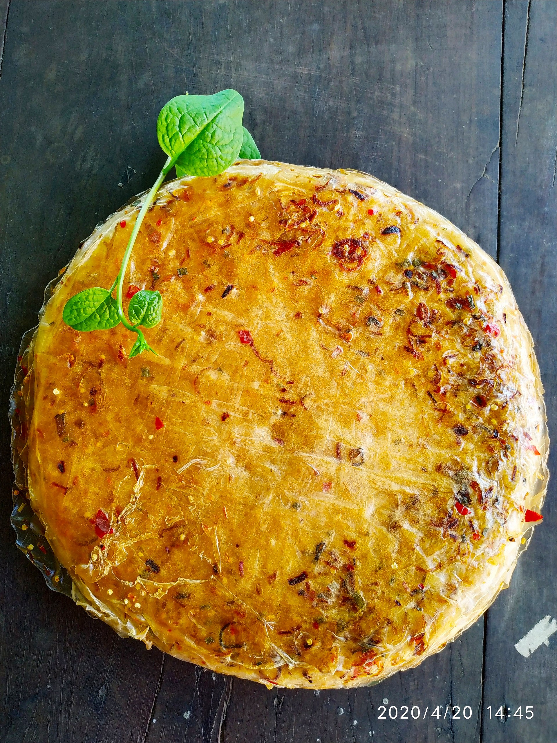 Bánh tráng ớt hành phi
