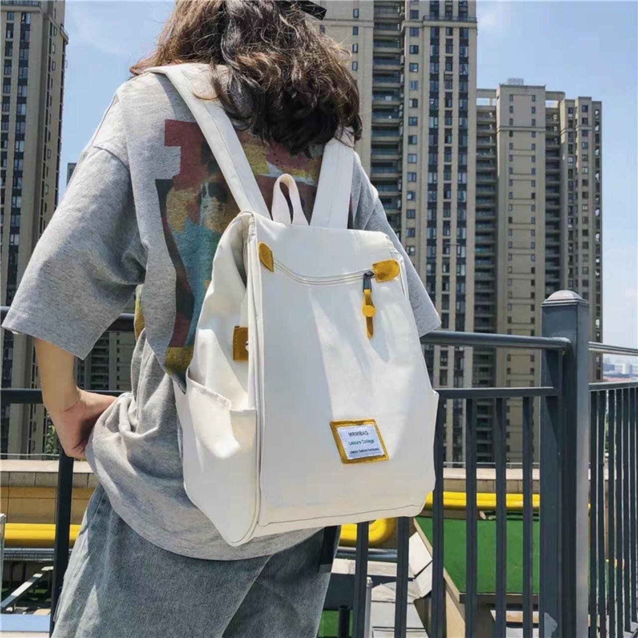 [HCM]Balo đi học nữ balo thời trang siêu hot 2019 phong cách Hàn Quốc GIẢM GIÁ 3 NGÀY không đâu rẻ bằng vải dày dặn y hình NPT27 - NP3009