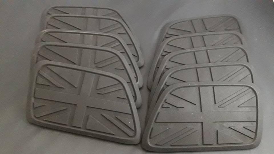 [HCM]Tem cao su dán bình xăng xe Brixton (cờ Anh)