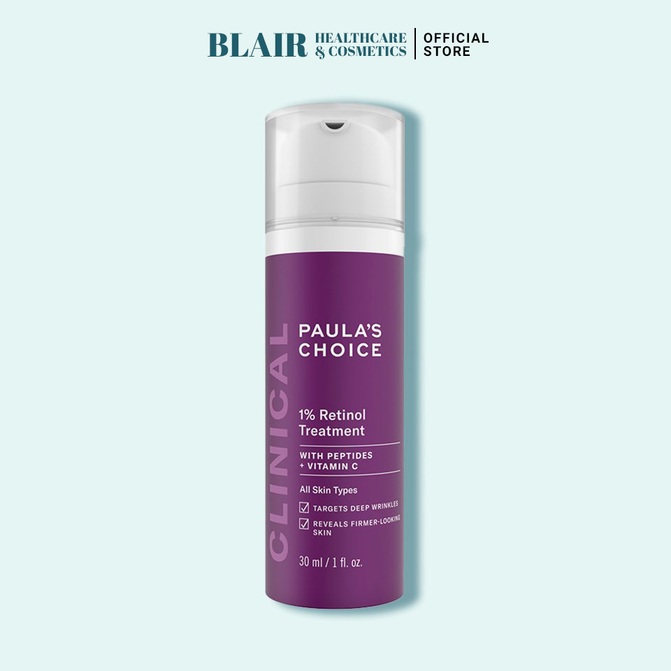 Tinh chất làm mờ nám và nếp nhăn Paula’s Choice Clinical 1% Retinol Treatment 30 ml