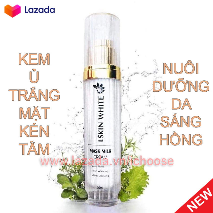 Ủ trắng kén tằm Lskin White 60ml