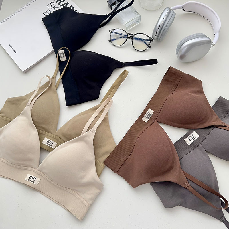 Áo Ngực Nữ Cotton Mút Mỏng Nhẹ Mềm Thoáng Không Gọng Big Dream Áo Lót Cup Tam Giác Tôn Dáng Cao Cấp DLN68 A310
