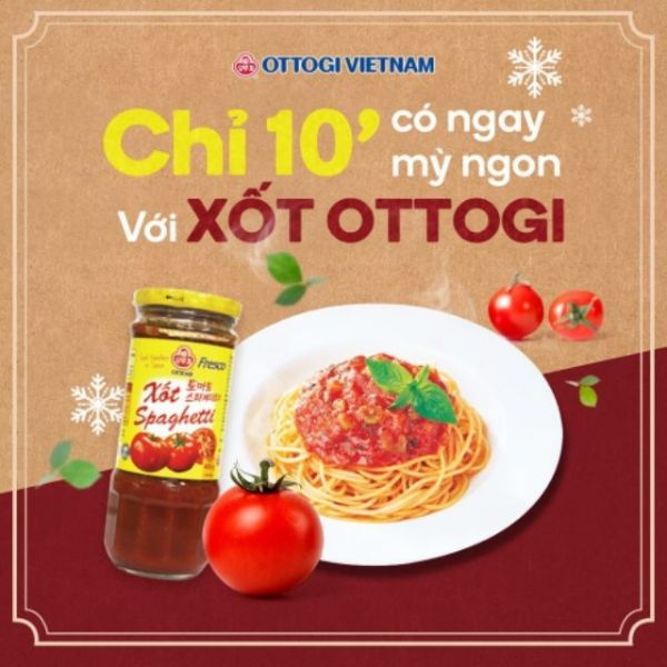 Xốt spaghetti hàn quốc 220g