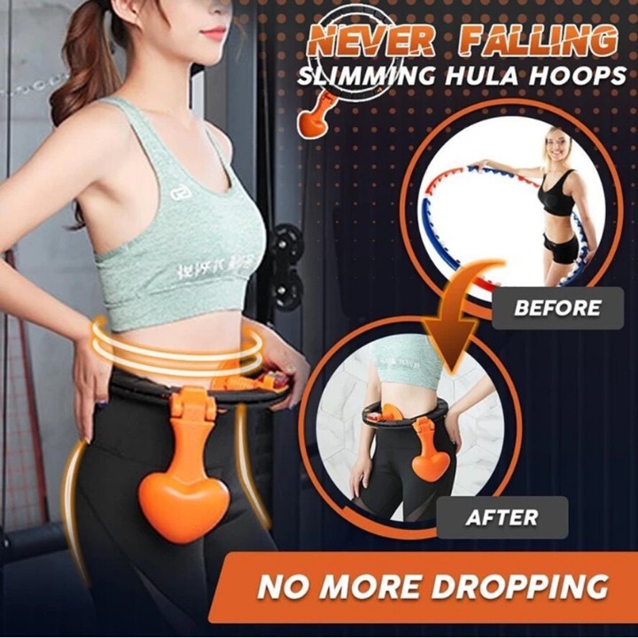 Vòng lắc eo thông minh có đếm số - Máy tập thể hình eo, thon gọn dáng cao cấp Hula