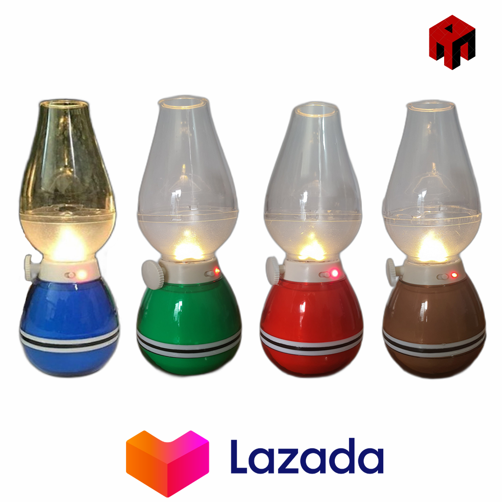 TẾT 2023 || Bộ 2 Đèn Dầu Cảm Ứng Điện Tử LED Thổi Tắt - Đèn Thờ Cảm Ứng, Đèn Bàn Thờ Sạc Điện, Đèn Thờ Không Dầu Không Khói,  Đèn Thờ Trưng Tết