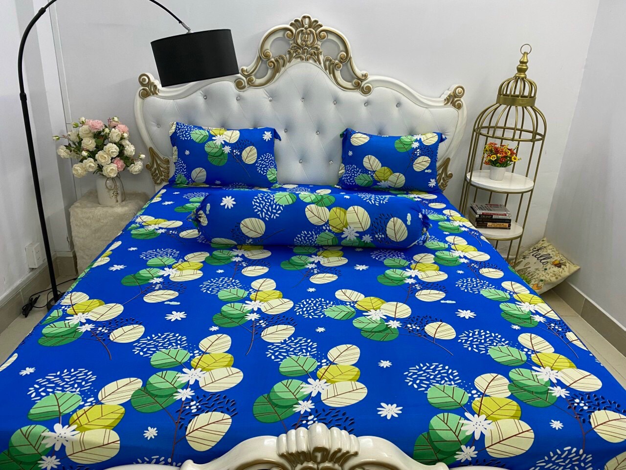 [HCM]Bộ drap thun Hàn Quốc mát lạnh { 4 món } hàng chất lượng