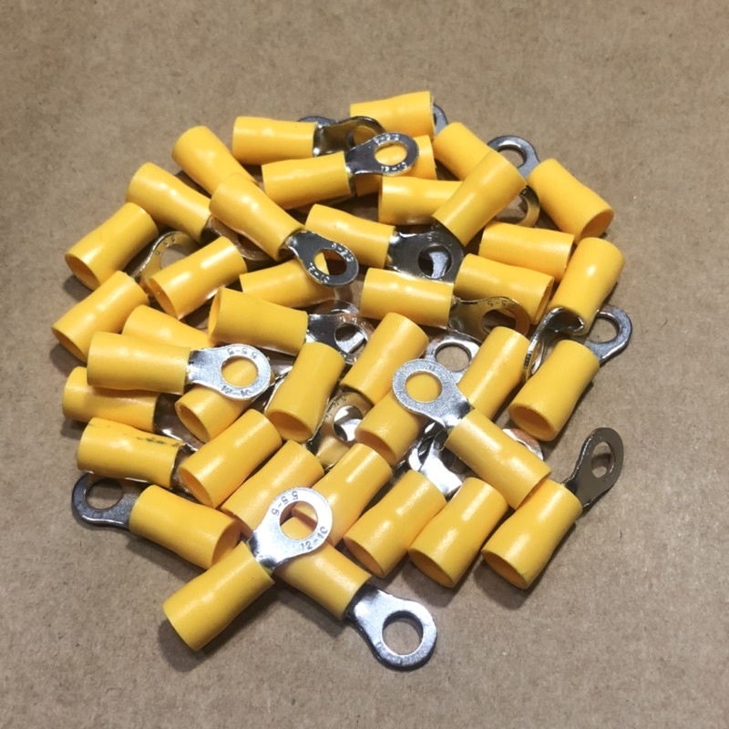 ✅100 cái Đầu cos tròn phủ nhựa 5 li