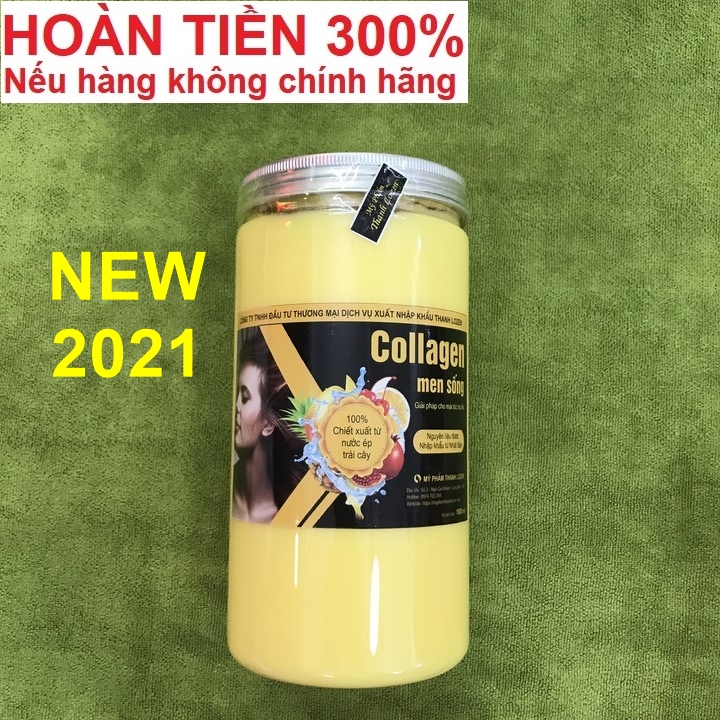 Kem hấp tóc Collagen men sống dưỡng tóc 1000ml