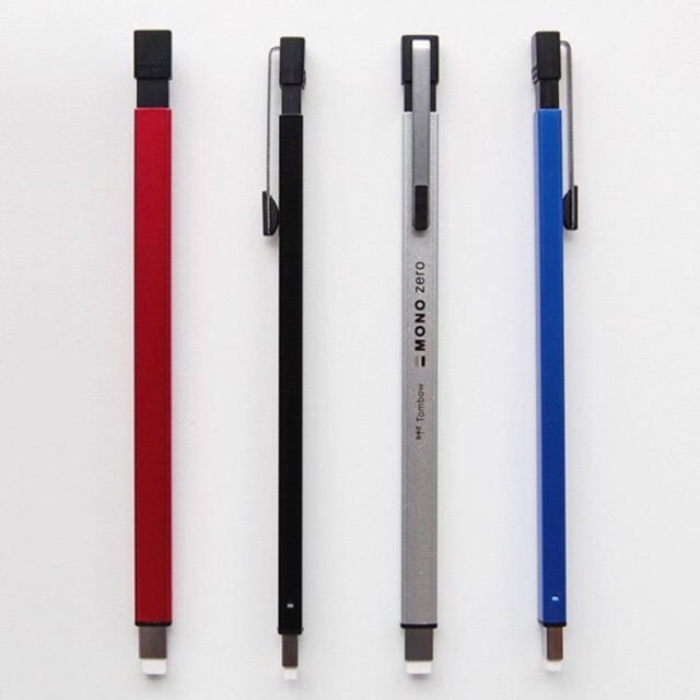 Gôm bấm tombow mono zero đầu vuông - metal