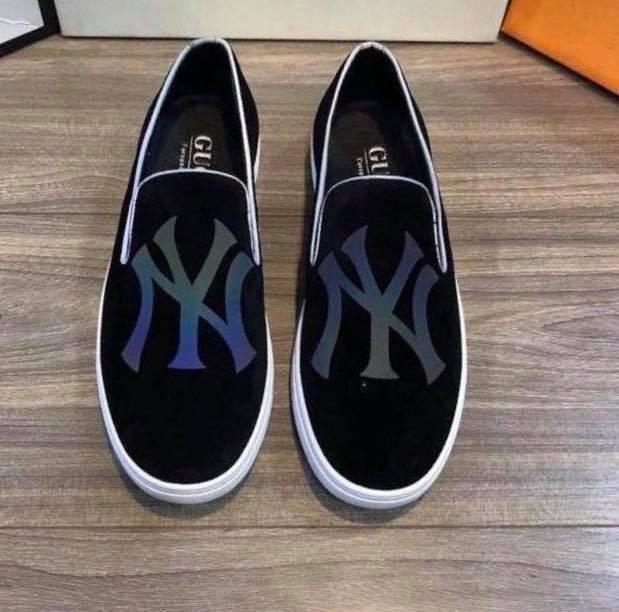 Giầy lười NY phản quang đế mỏng siêu rẻ nam
