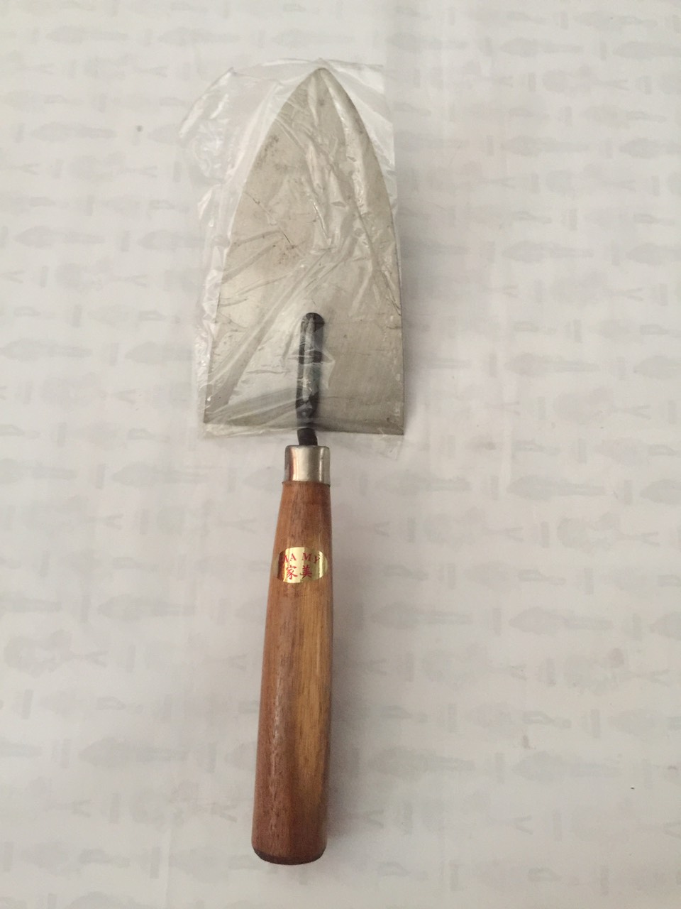 [HCM]Bay xây ( dụng cụ thi công xây dựng ) Lưỡi Thép Cán Gỗ 33x10cm.gia mỹ