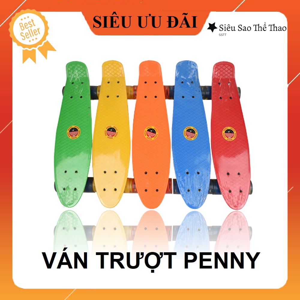 Ván trượt penny thể thao - có đèn bánh xe