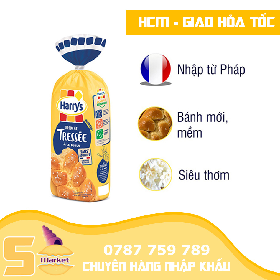 HCM [Túi 500g] Bánh mì hoa cúc Pháp Ổ LỚN - giao hàng hỏa tốc (Hàng mới mỗi ngày) 【Sò Market】