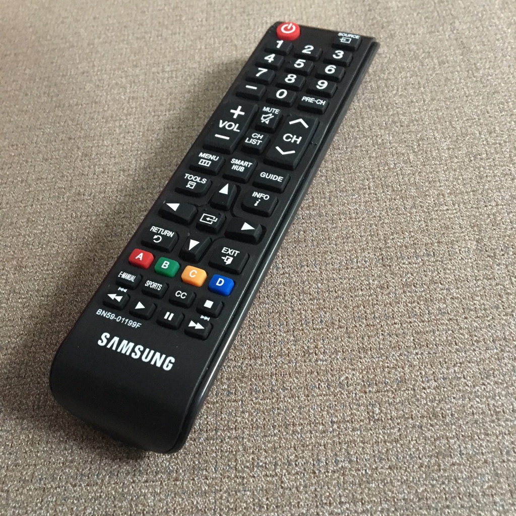 Điều khiển tivi Samsung Smart cho TV từ 32 inch đến 65 inch có chữ (Smart Hub)