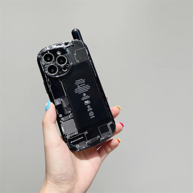 Ốp lưng in hình điện thoại cục gạch 3d cho iphone