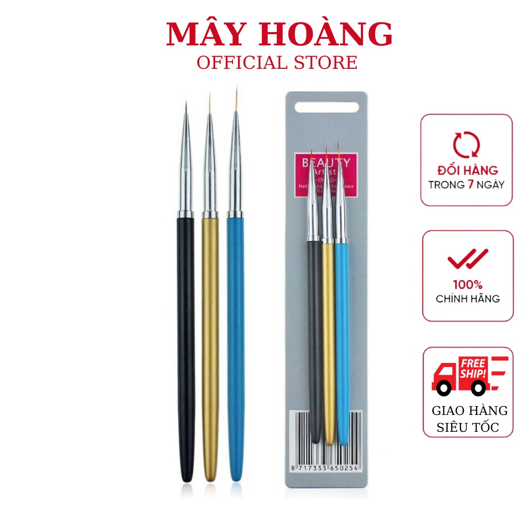 Sét cọ nét 3 cây beauty giá rẻ