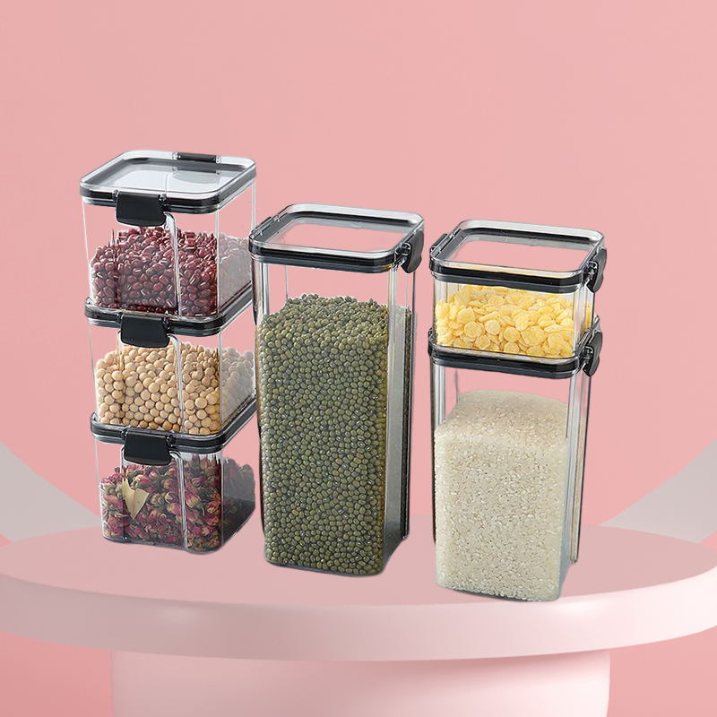 Hộp Đựng Ngũ Cốc, Bảo Quản Thực Phẩm Nắp Kín Chống Ẩm Mốc Mối Mọt