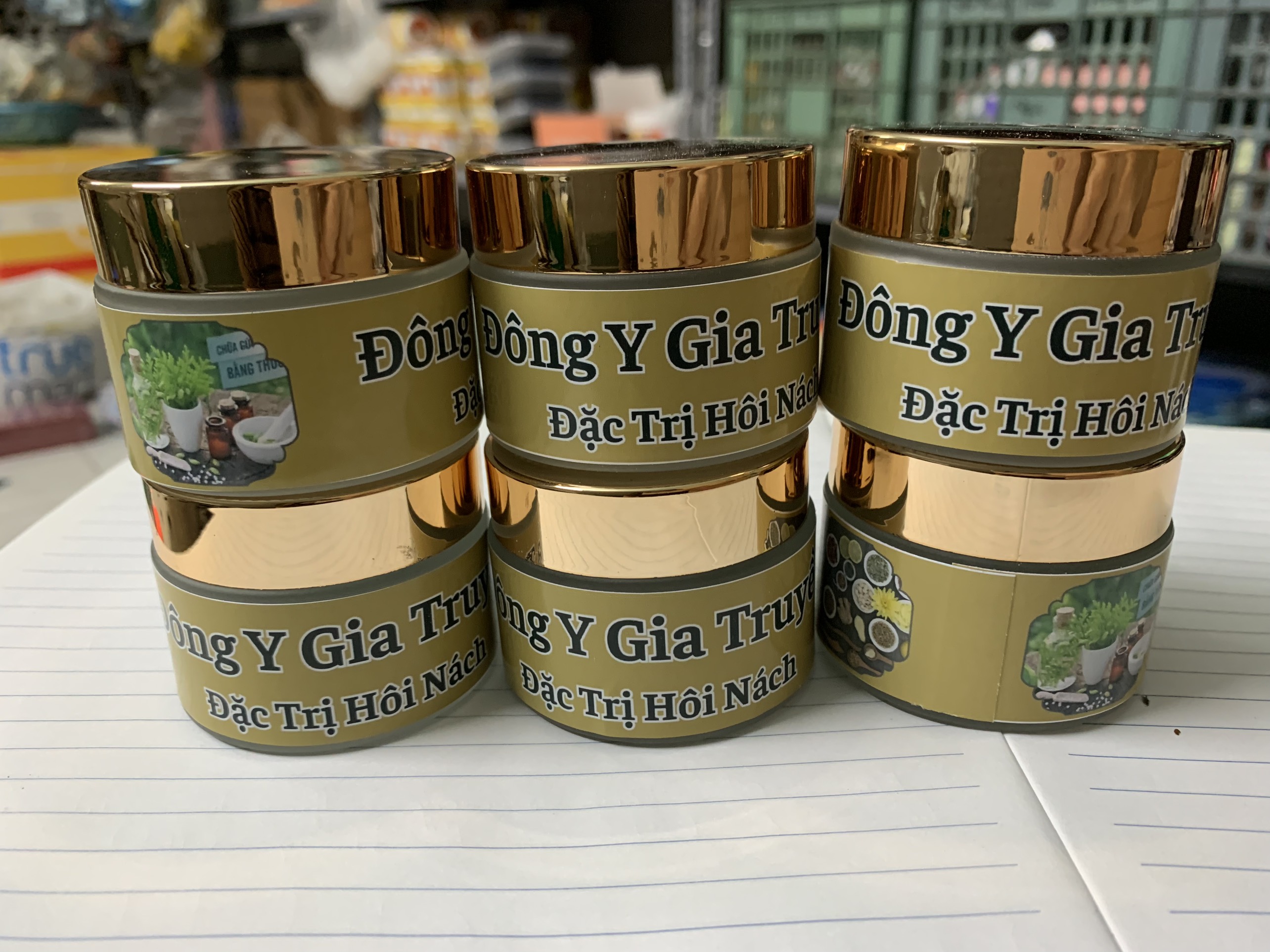 Bột thảo dược khử mùi hôi nách hôi chân