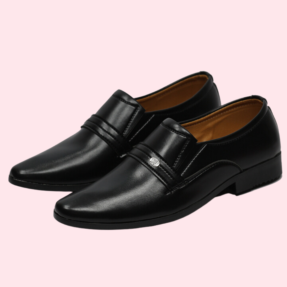 [HCM]Giày nam công sở đi tiệc đi làm đi chơi họa tiết quai ngang size 38 đến 44 (MT71)