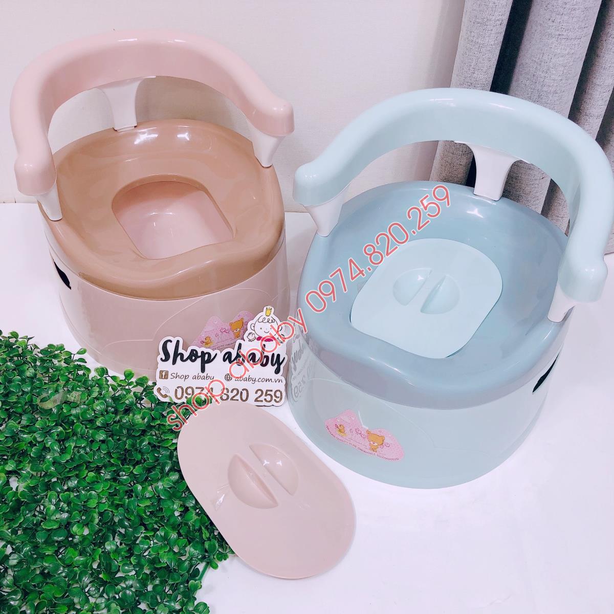 Bô Ngai Đi Vệ Sinh Cho Bé Có Thiết Kế Tựa Lưng Phía Sau– Bô Ngai Vệ Sinh Hàng Nhựa Việt Nhật Cao Cấp