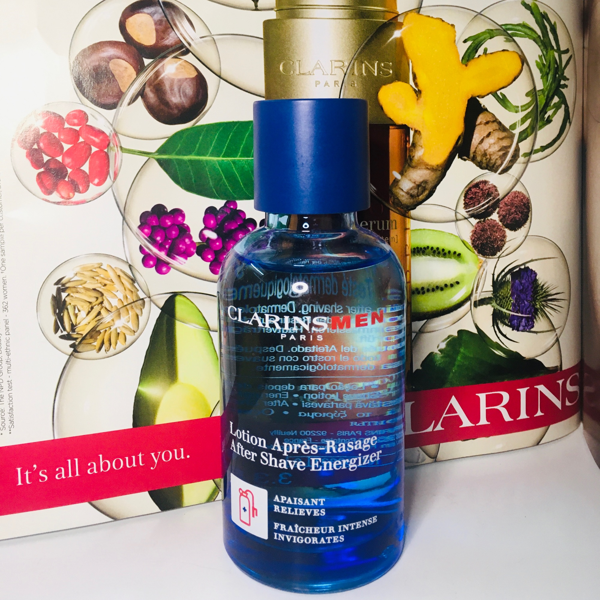 Lotion sau cạo râu cho nam Clarins MEN Lotion After Shave Energizer