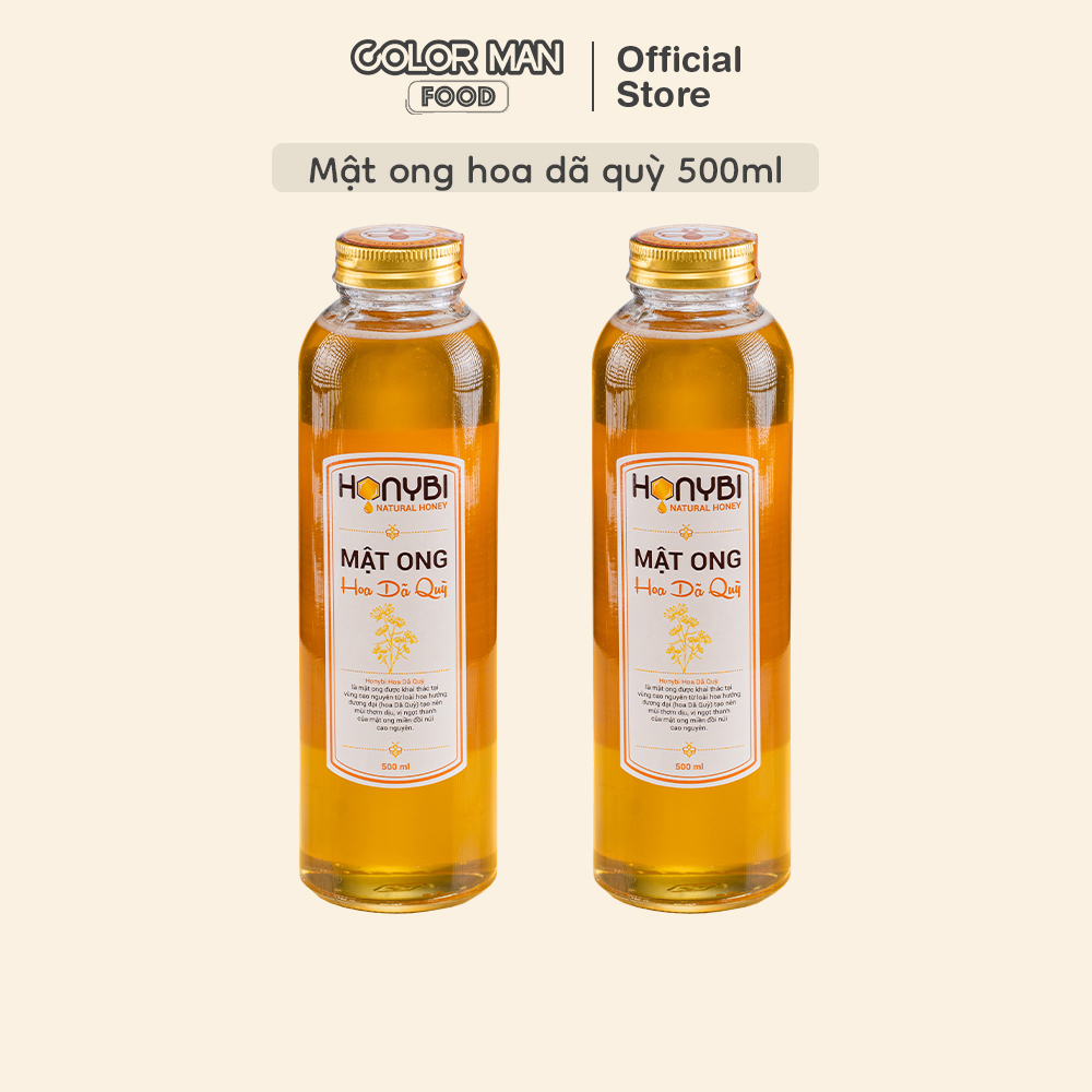 Mật ong hoa dã quỳ 500ml mùi thơm dịu vị ngọt thanh