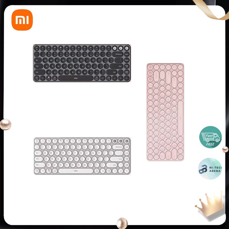 Bàn phím chế độ kép không dây Bluetooth XIAOMI MIIIW 85 phím - Tương thích đa hệ thống - tốc độ 2.4GHz