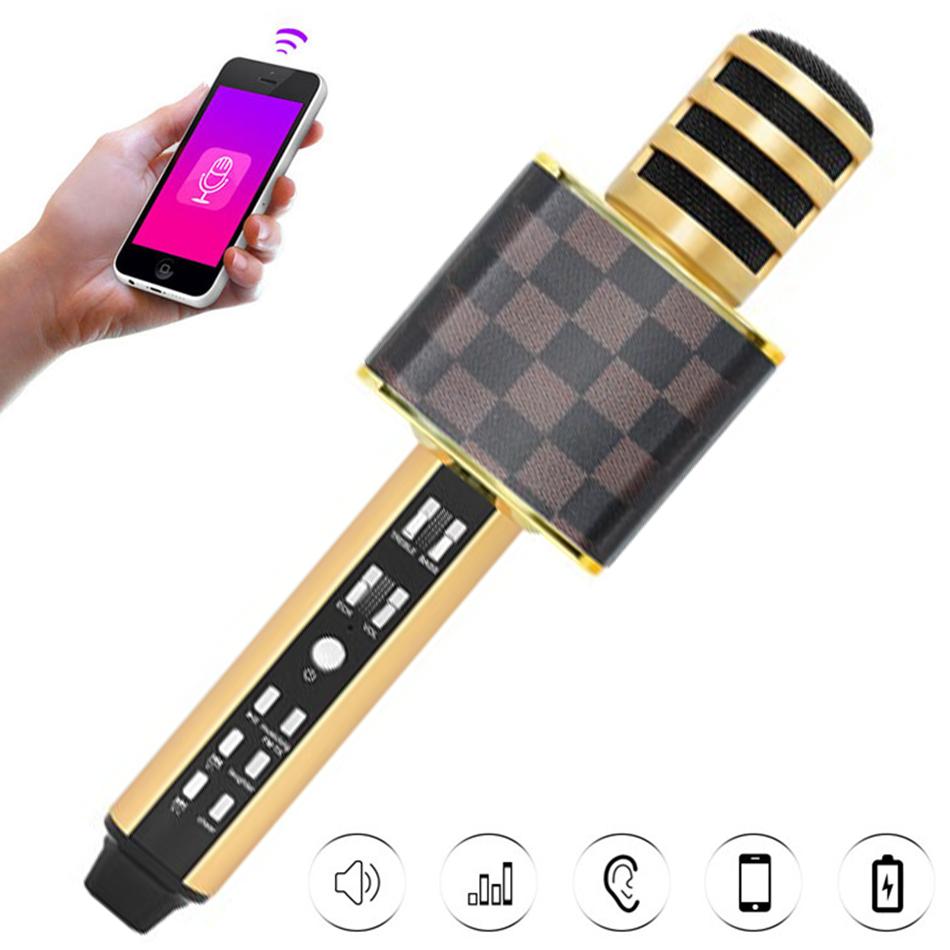 [ Tặng Voucher Cực Sốc ] Micro Karaoke Kèm Loa BLUETOOTH SD18 Chống Hú,Âm Thanh Hay, Hỗ Trợ Đầu Bảo Vệ Mic, Gắn  USB, Thẻ Nhớ Cổng AUX Mua Ngay Mic Karaoke Bluetooth SD18 Mẫu Mới 2019 Âm Thanh Chuẩn Hát Cực Hay