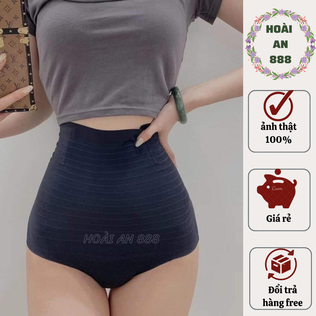 Quần lót gen định hình cao cấp đúc su lưng cao gen bụng